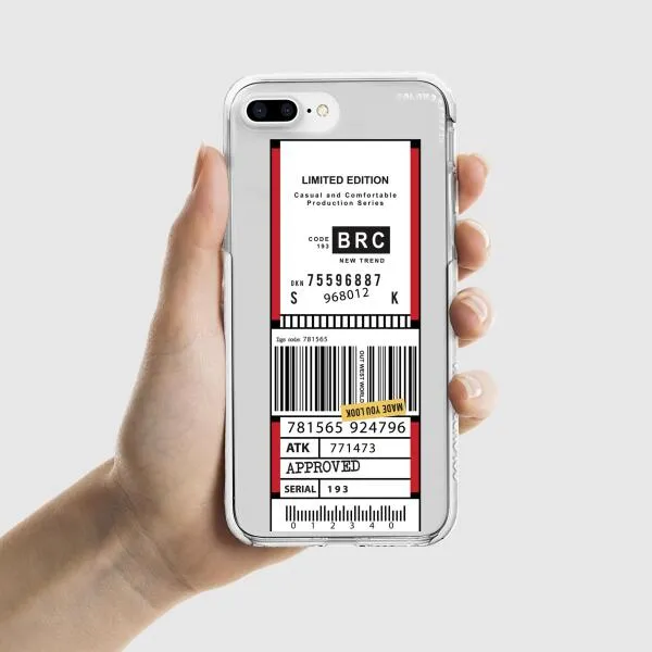 iPhone Case - Inventory Label