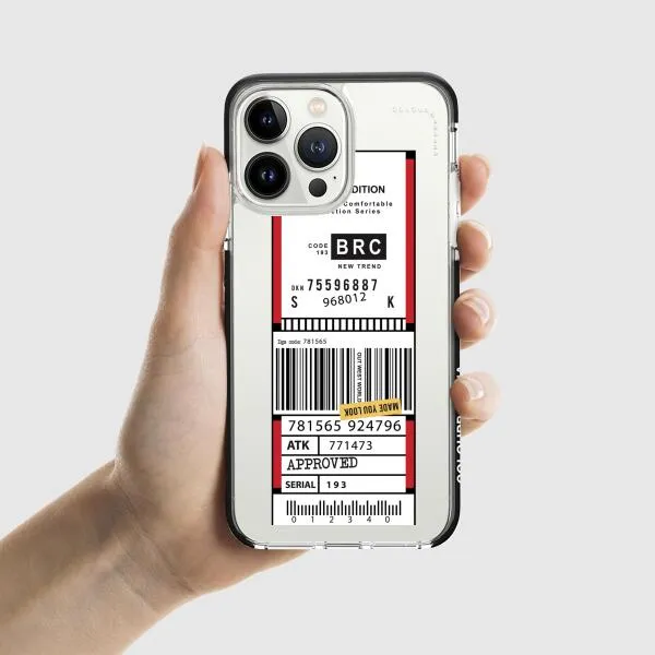 iPhone Case - Inventory Label