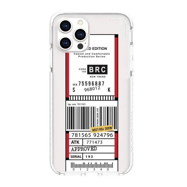 iPhone Case - Inventory Label