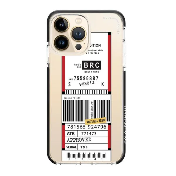 iPhone Case - Inventory Label