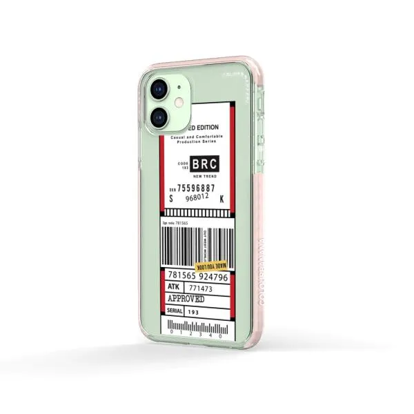 iPhone Case - Inventory Label