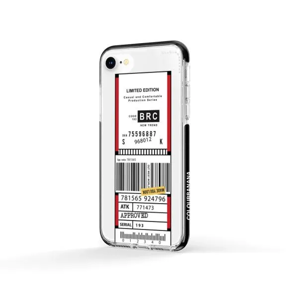iPhone Case - Inventory Label