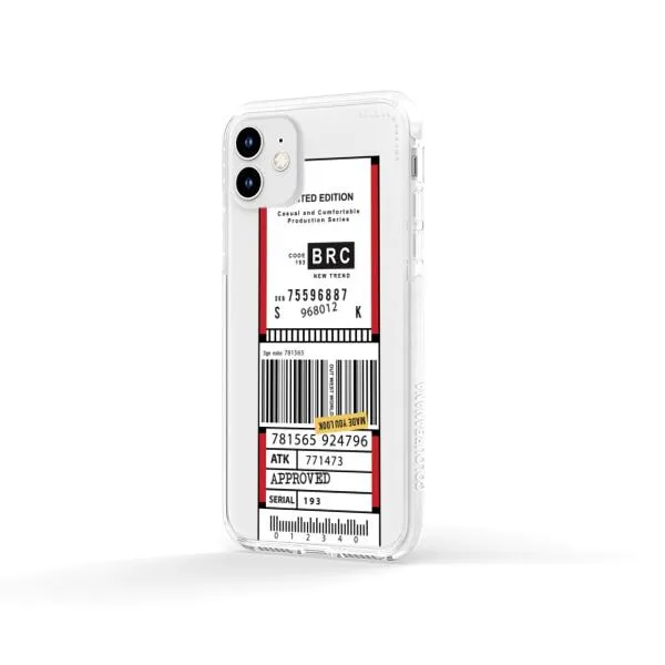 iPhone Case - Inventory Label