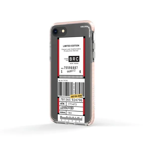 iPhone Case - Inventory Label