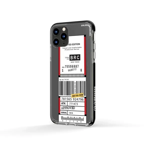 iPhone Case - Inventory Label