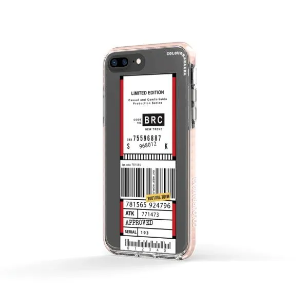 iPhone Case - Inventory Label