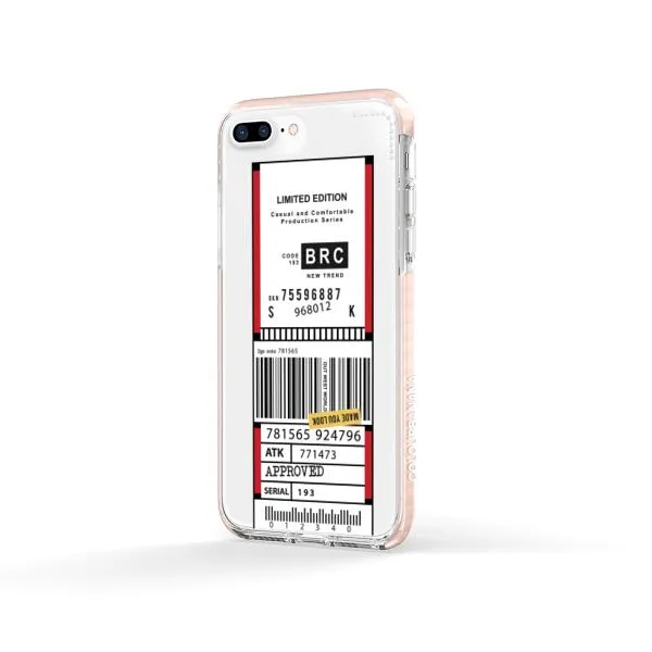iPhone Case - Inventory Label
