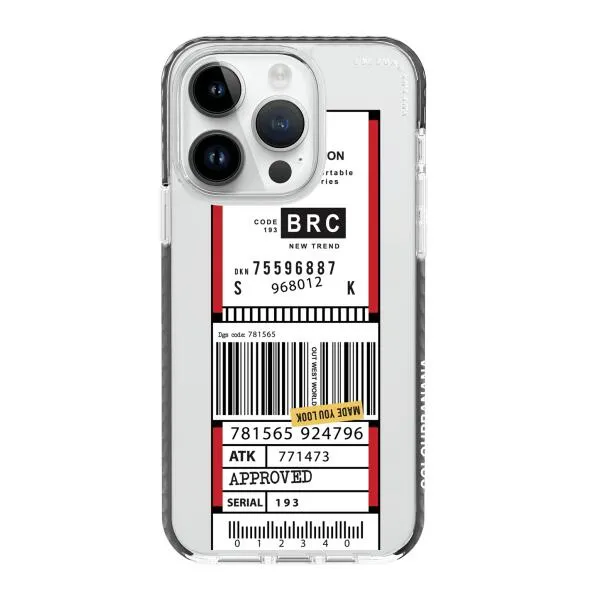 iPhone Case - Inventory Label