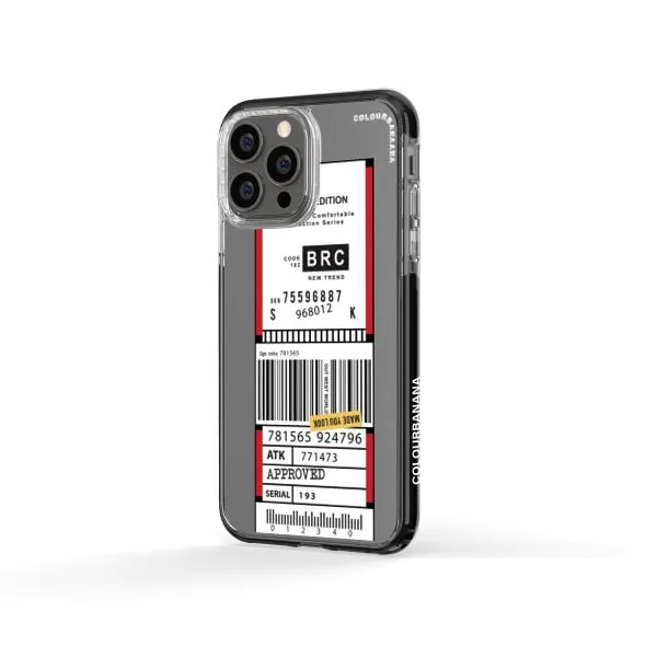 iPhone Case - Inventory Label