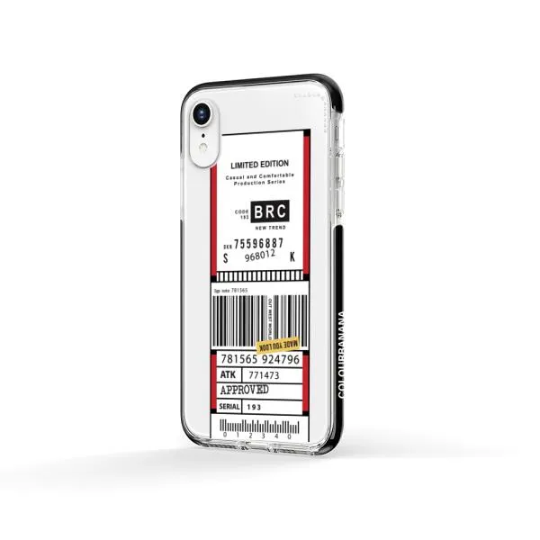 iPhone Case - Inventory Label