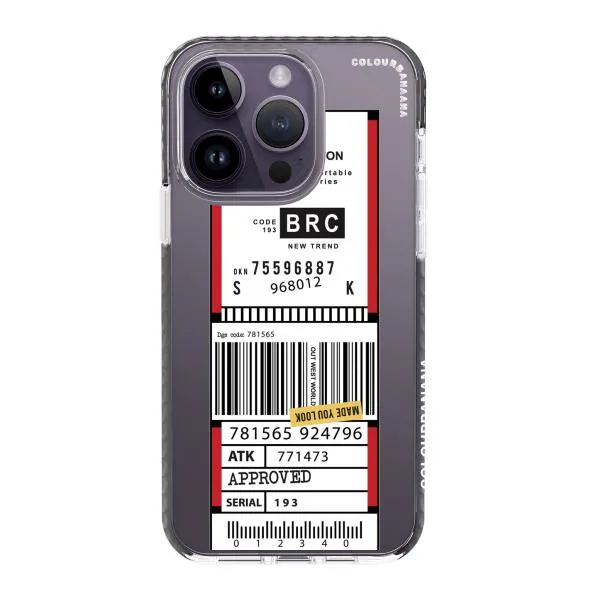 iPhone Case - Inventory Label