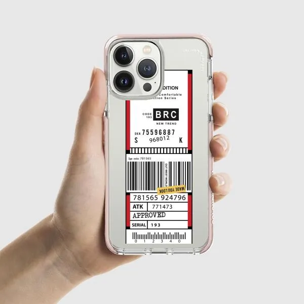 iPhone Case - Inventory Label