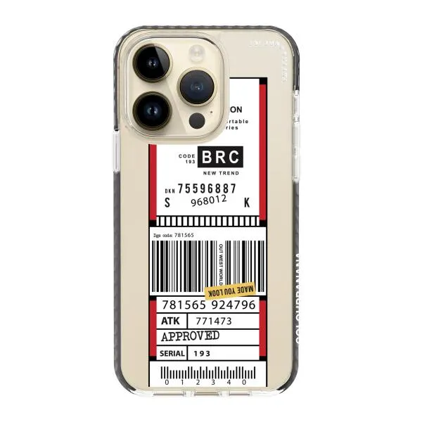 iPhone Case - Inventory Label