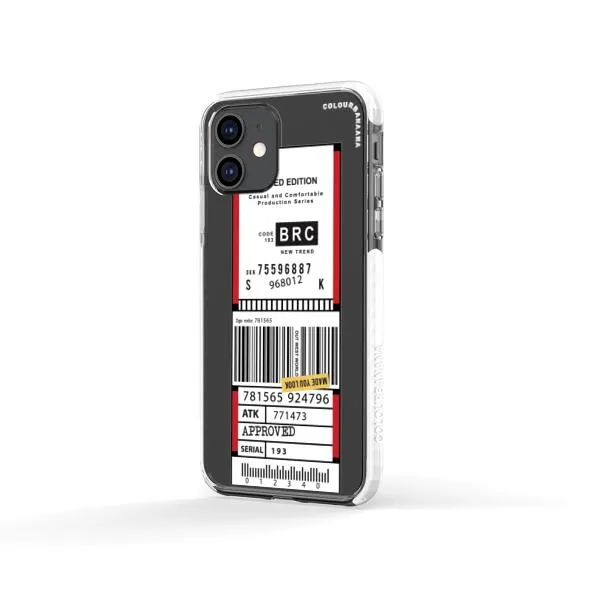 iPhone Case - Inventory Label