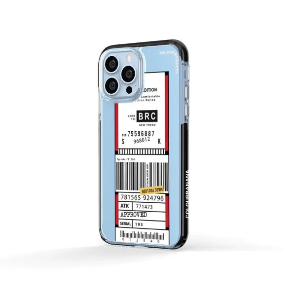 iPhone Case - Inventory Label