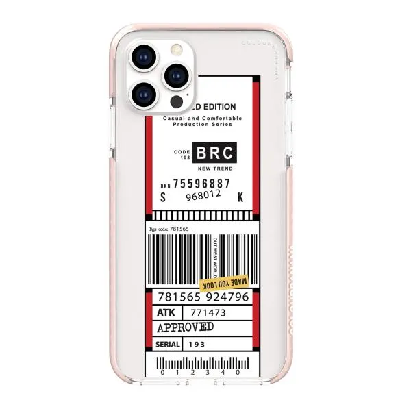 iPhone Case - Inventory Label