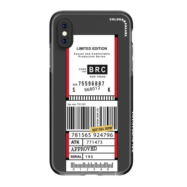 iPhone Case - Inventory Label