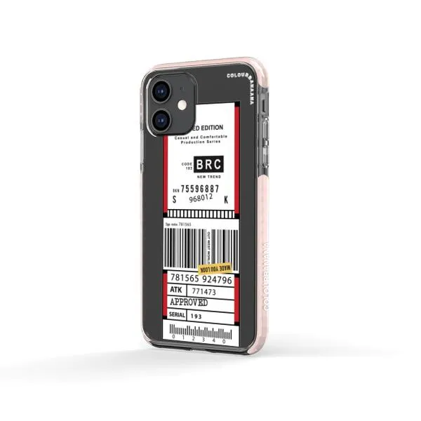iPhone Case - Inventory Label