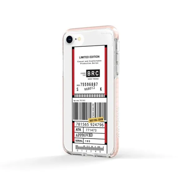 iPhone Case - Inventory Label