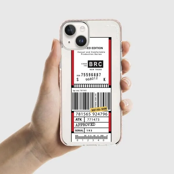 iPhone Case - Inventory Label