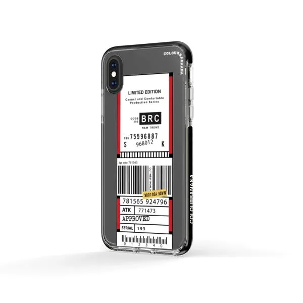 iPhone Case - Inventory Label