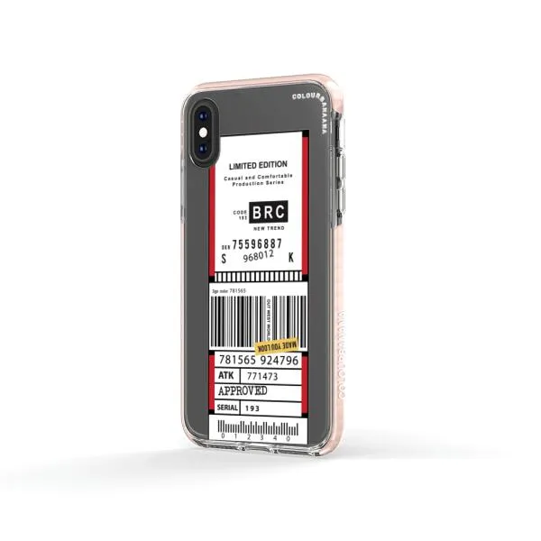 iPhone Case - Inventory Label