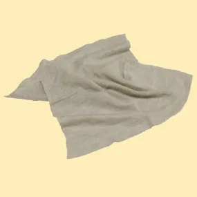 ISLINGTON 100% Organic Linen Knit Handkerchief (10”x10”) (OC Thread) (100% Biodegradable)