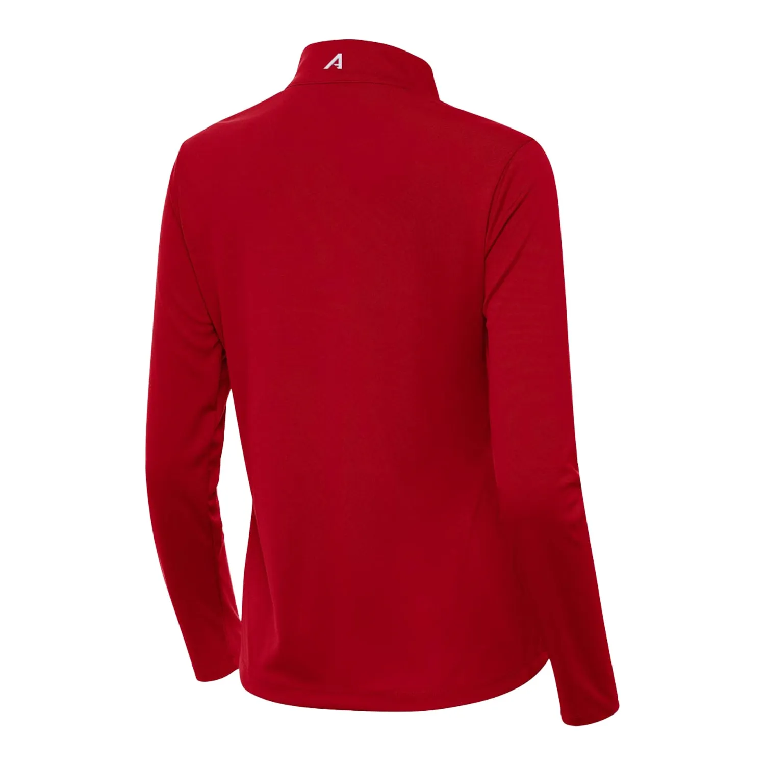 Ladies Ohio State Buckeyes 1/2 Zip Tribute Scarlet Jacket