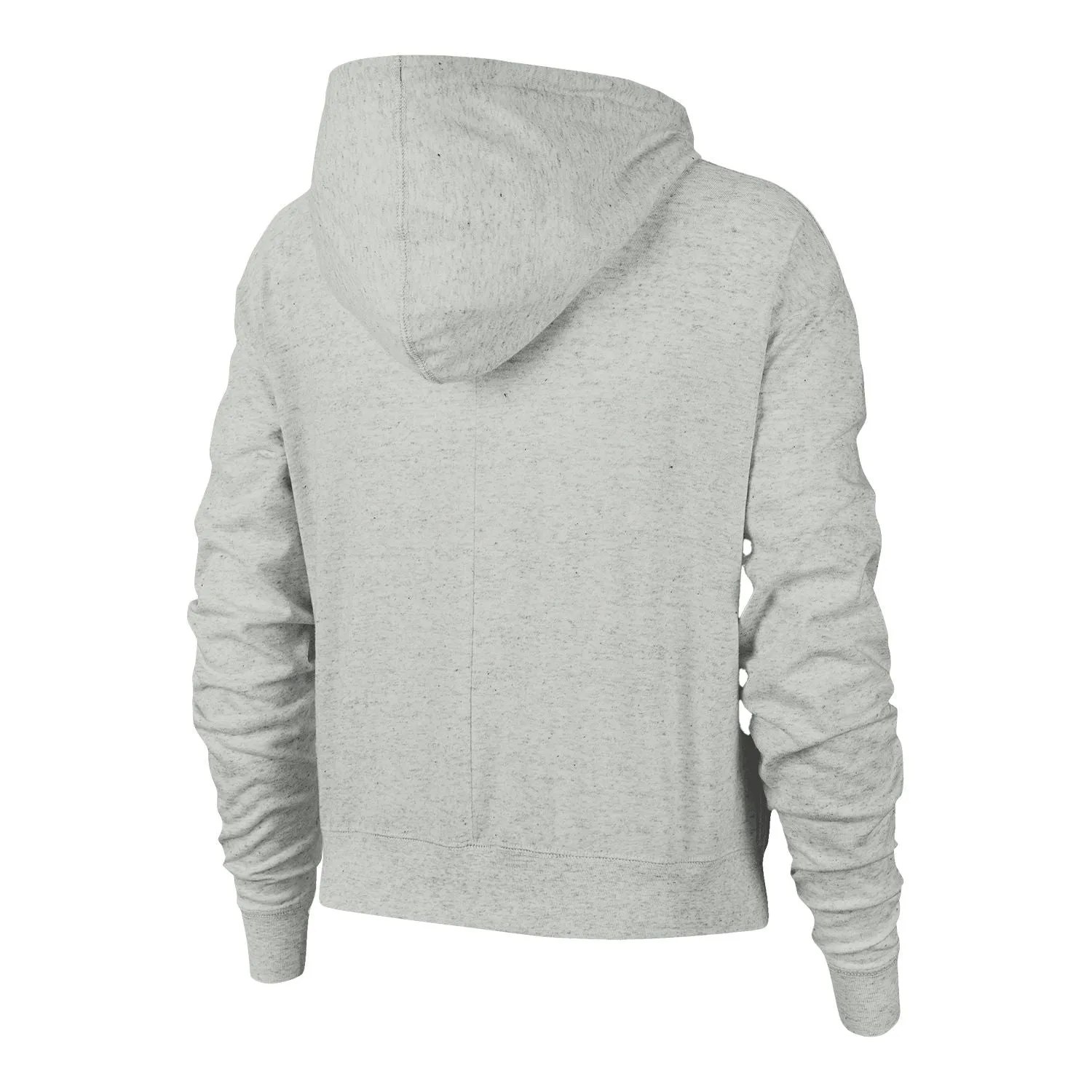 Ladies Ohio State Buckeyes Nike Crop Hooded Fleece