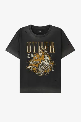 Live On The Edge Vintage Tee