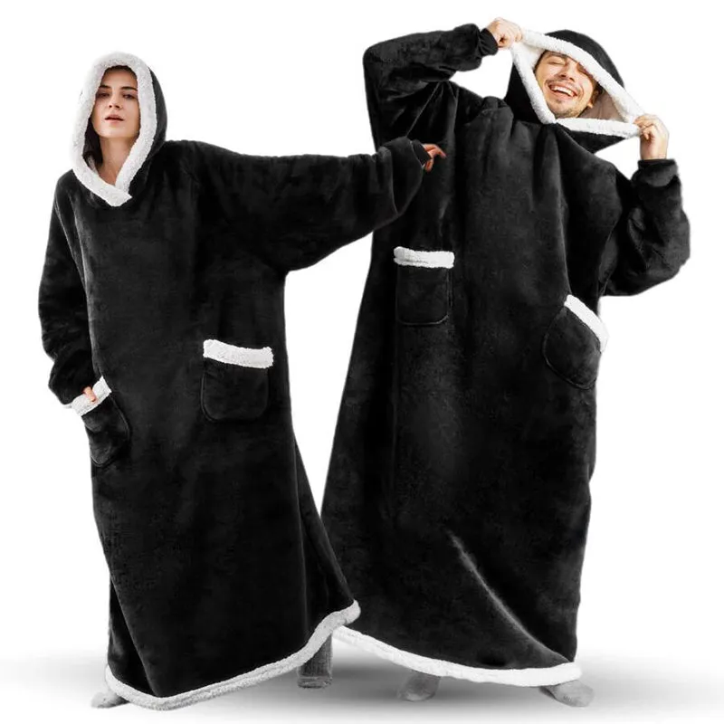 long and loose Wearable Blanket