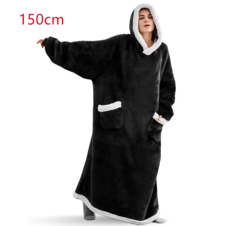 long and loose Wearable Blanket
