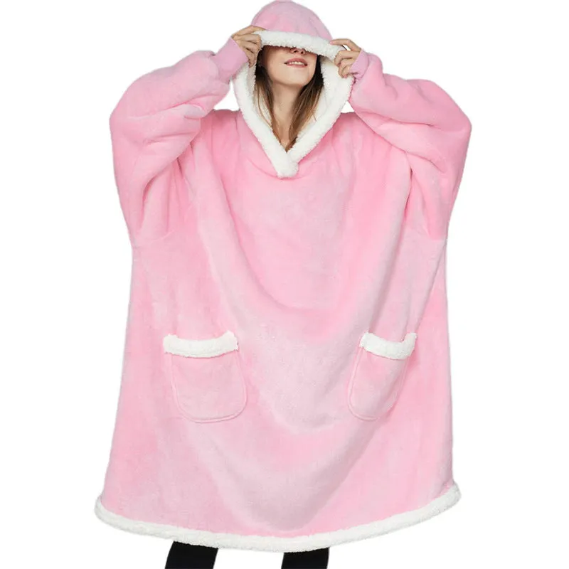 long and loose Wearable Blanket
