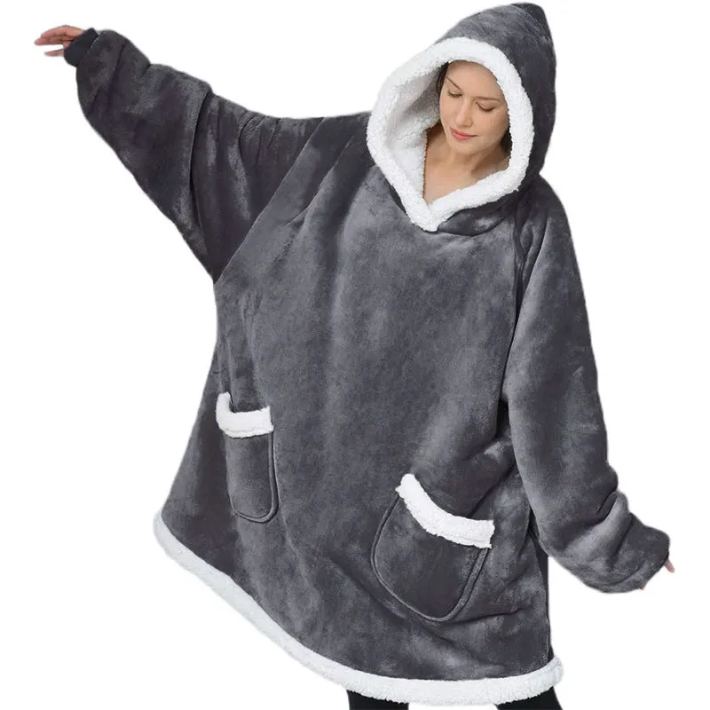 long and loose Wearable Blanket