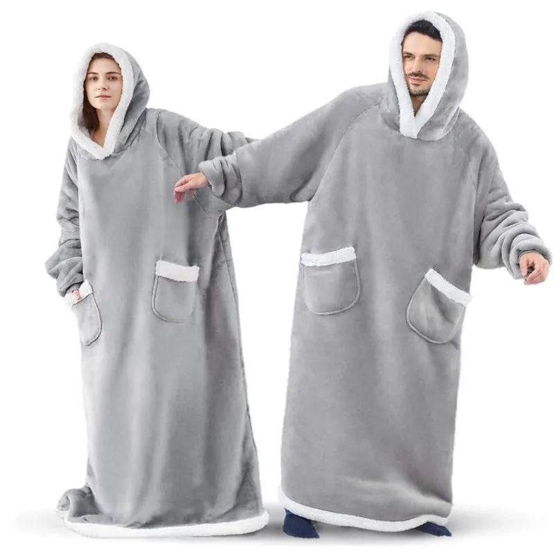 long and loose Wearable Blanket
