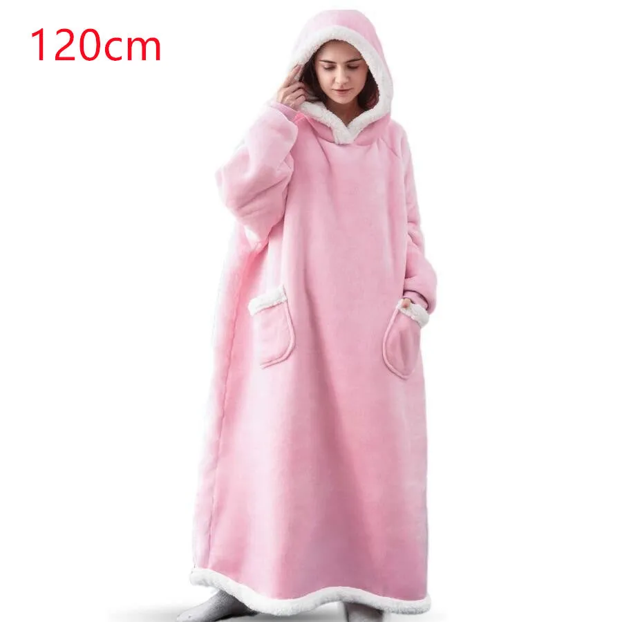long and loose Wearable Blanket