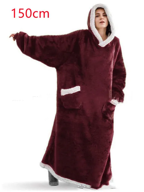 long and loose Wearable Blanket