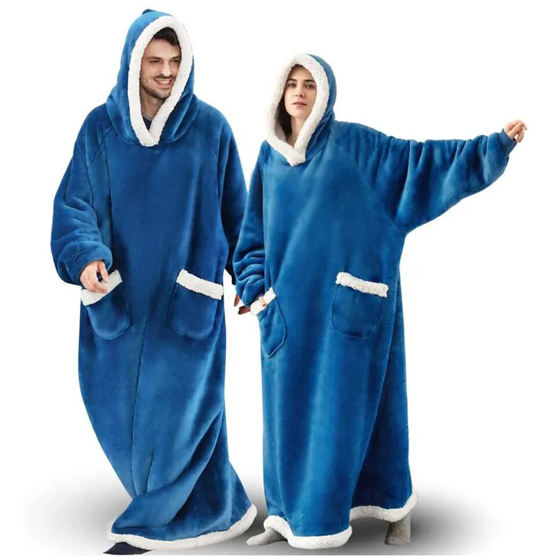 long and loose Wearable Blanket