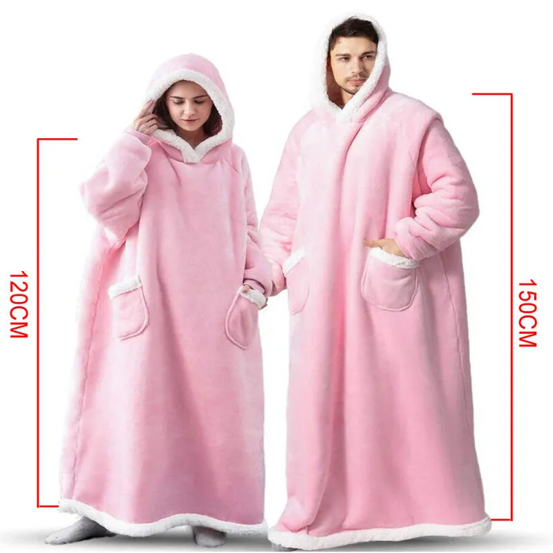 long and loose Wearable Blanket