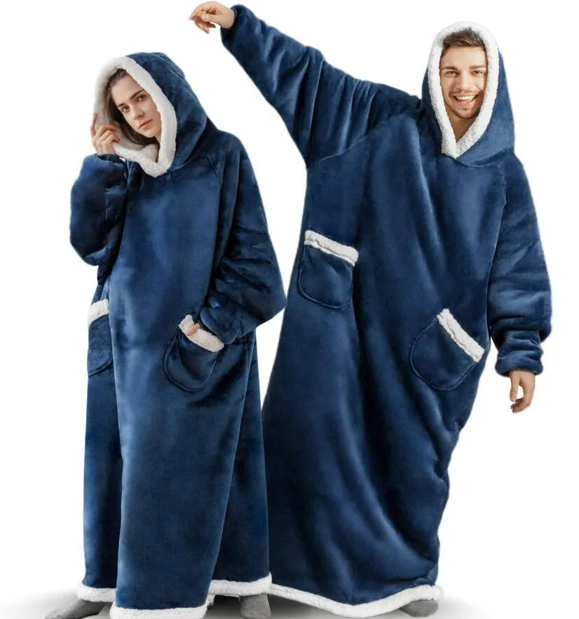 long and loose Wearable Blanket