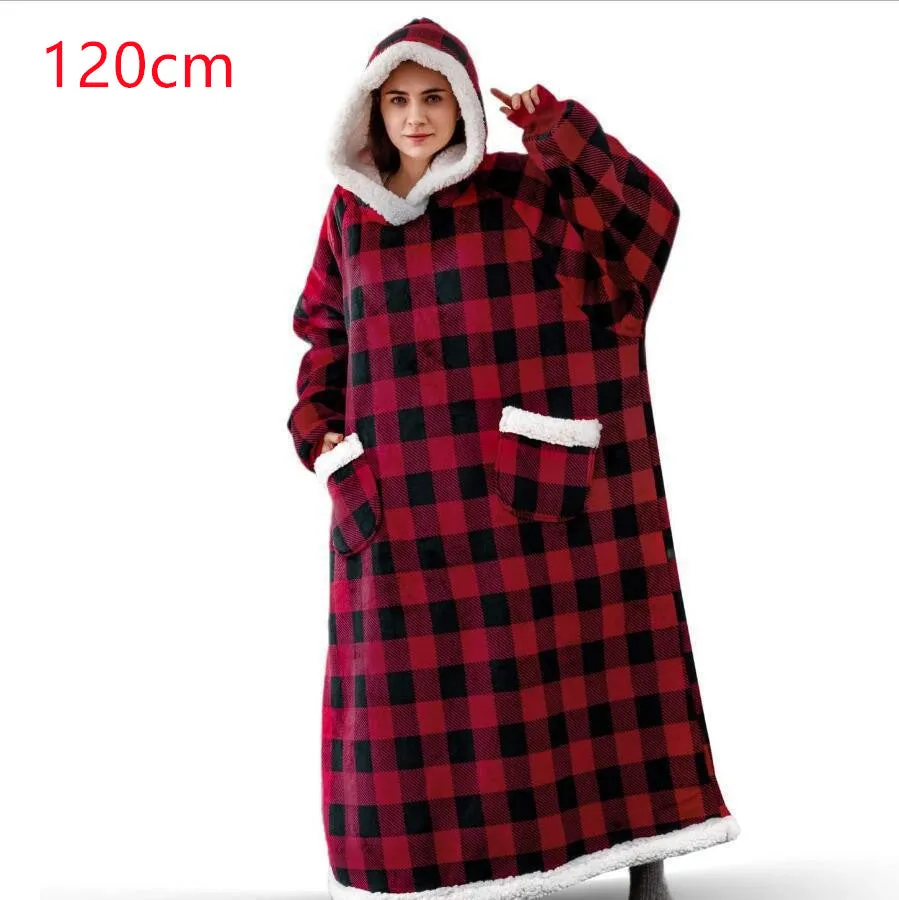 long and loose Wearable Blanket