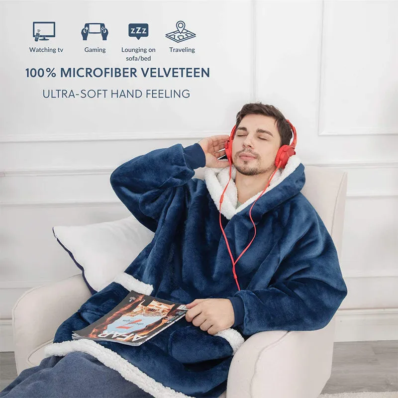 long and loose Wearable Blanket