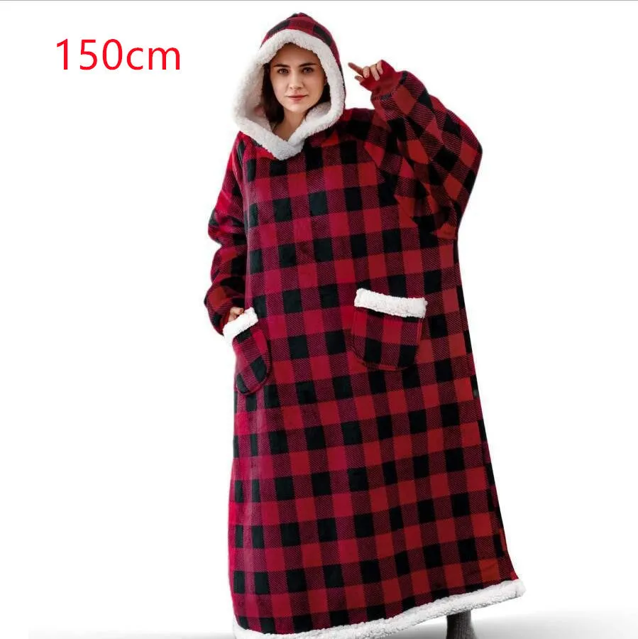 long and loose Wearable Blanket