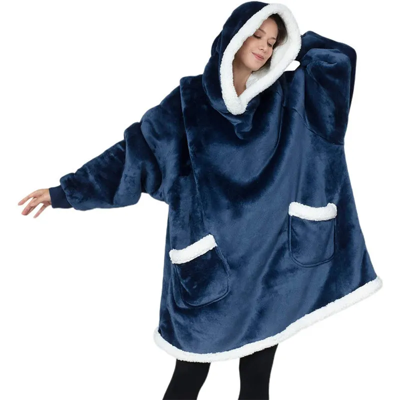 long and loose Wearable Blanket