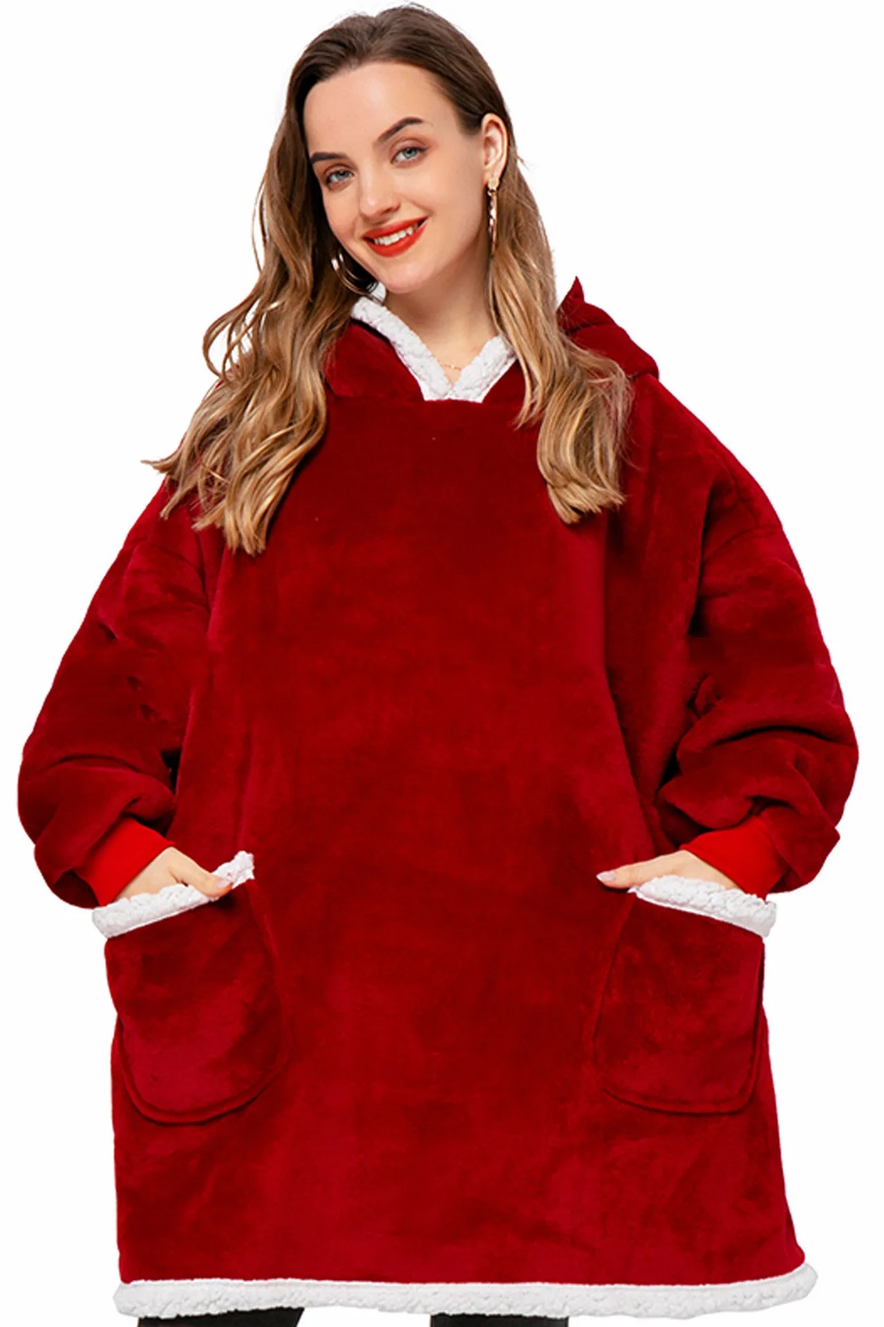 long and loose Wearable Blanket