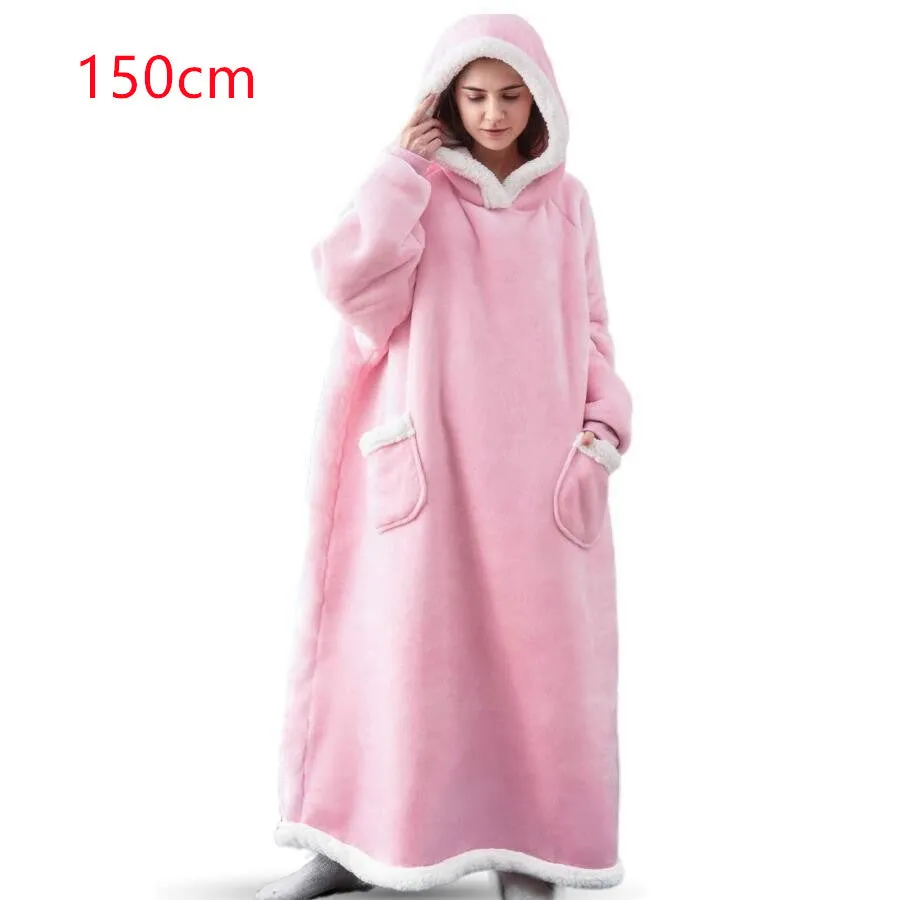 long and loose Wearable Blanket