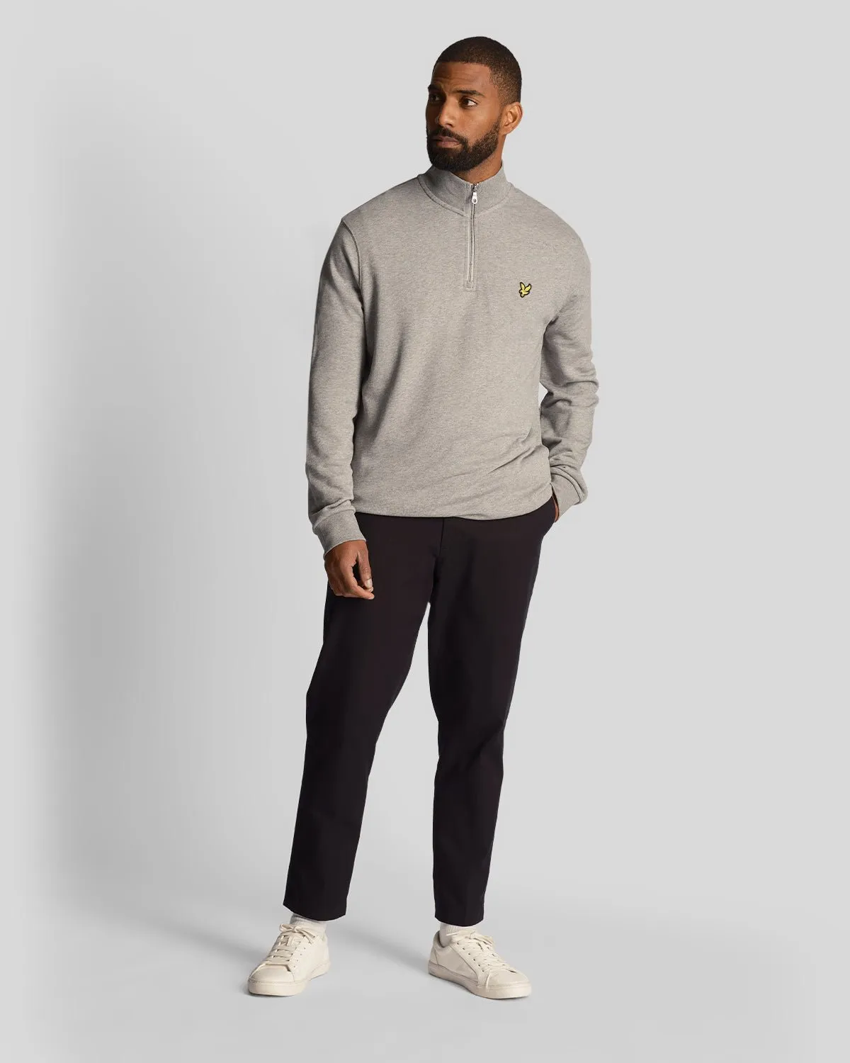 Loopback 1/4 Zip Sweatshirt