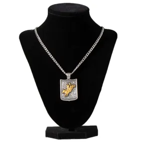 Men's Twister Bullrider Necklace