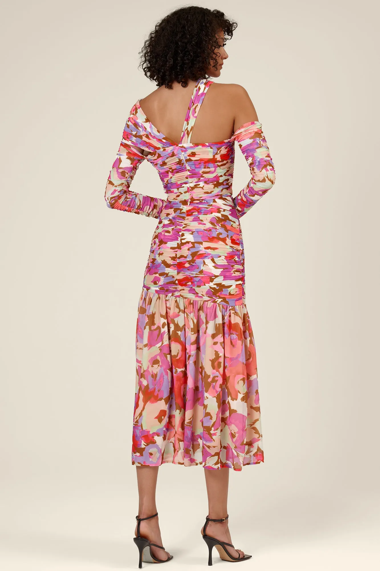 Mira Top - Abstract Floral