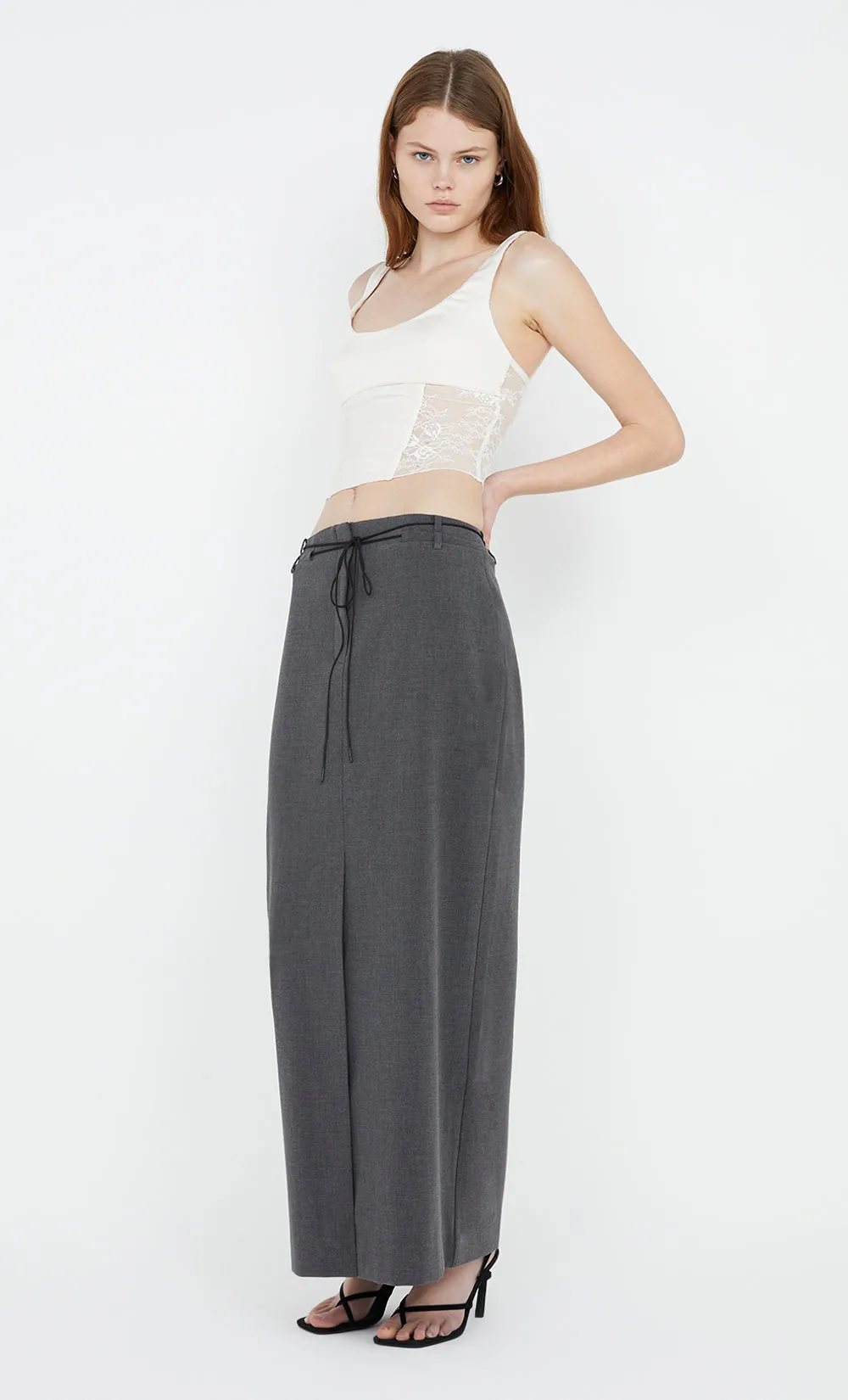 OLIMPIA CORSET TOP - CREAM